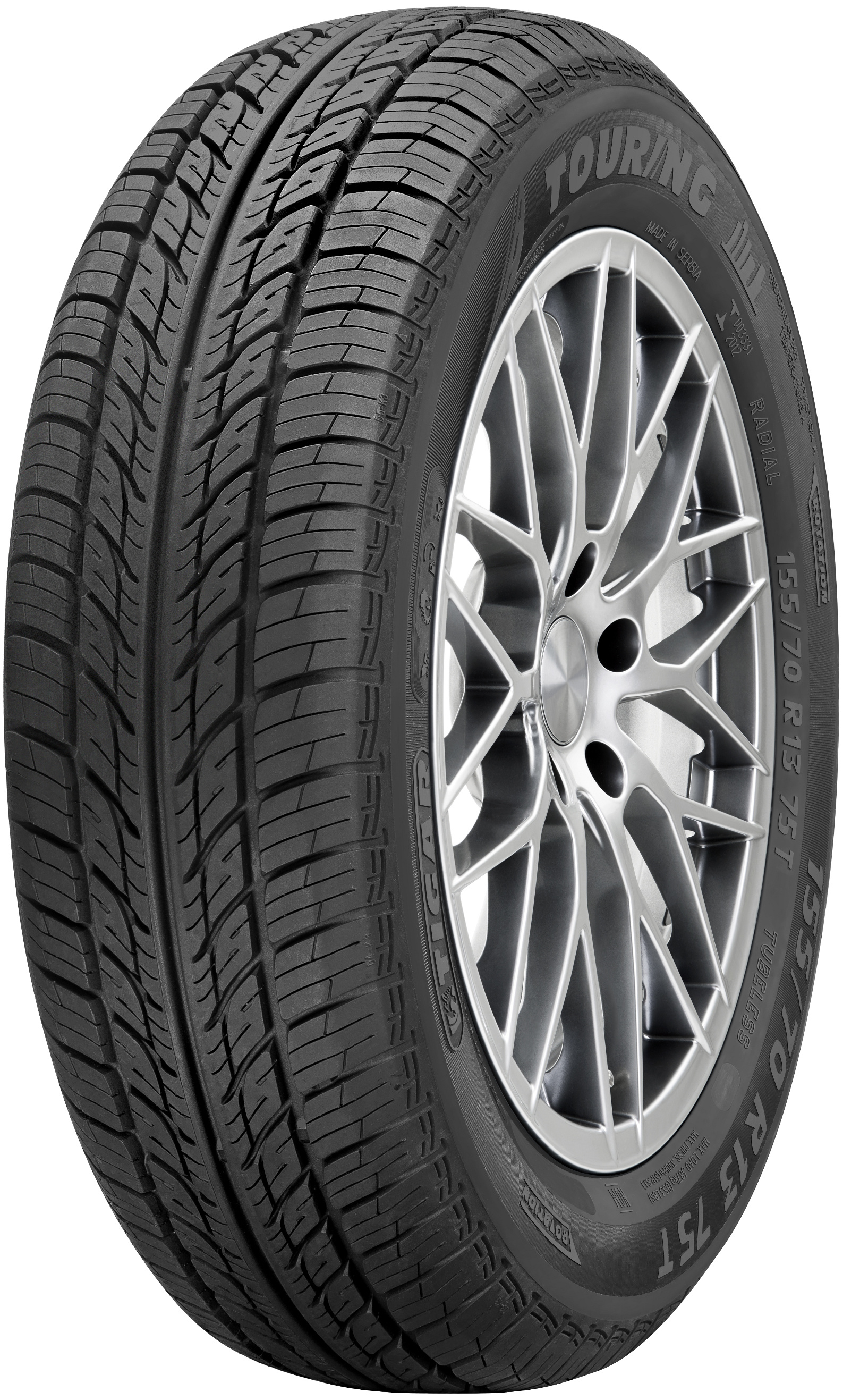 Scheda Variante Pneumatico &rsaquo; Marca: Tigar &rsaquo; Modello: Touring